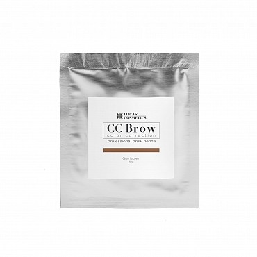 Хна для бровей, серо-коричневый (в саше) / CC Brow grey brown 5 г