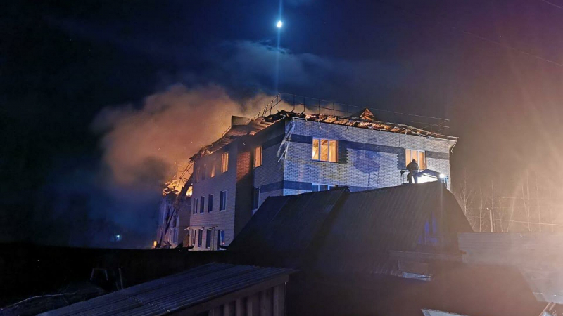 В Нижегородской области ликвидировали открытое горение в жилом доме