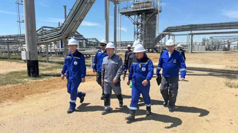 Две газовые скважины испытают на месторождении Урихтау в западном Казахстане в 2025 году